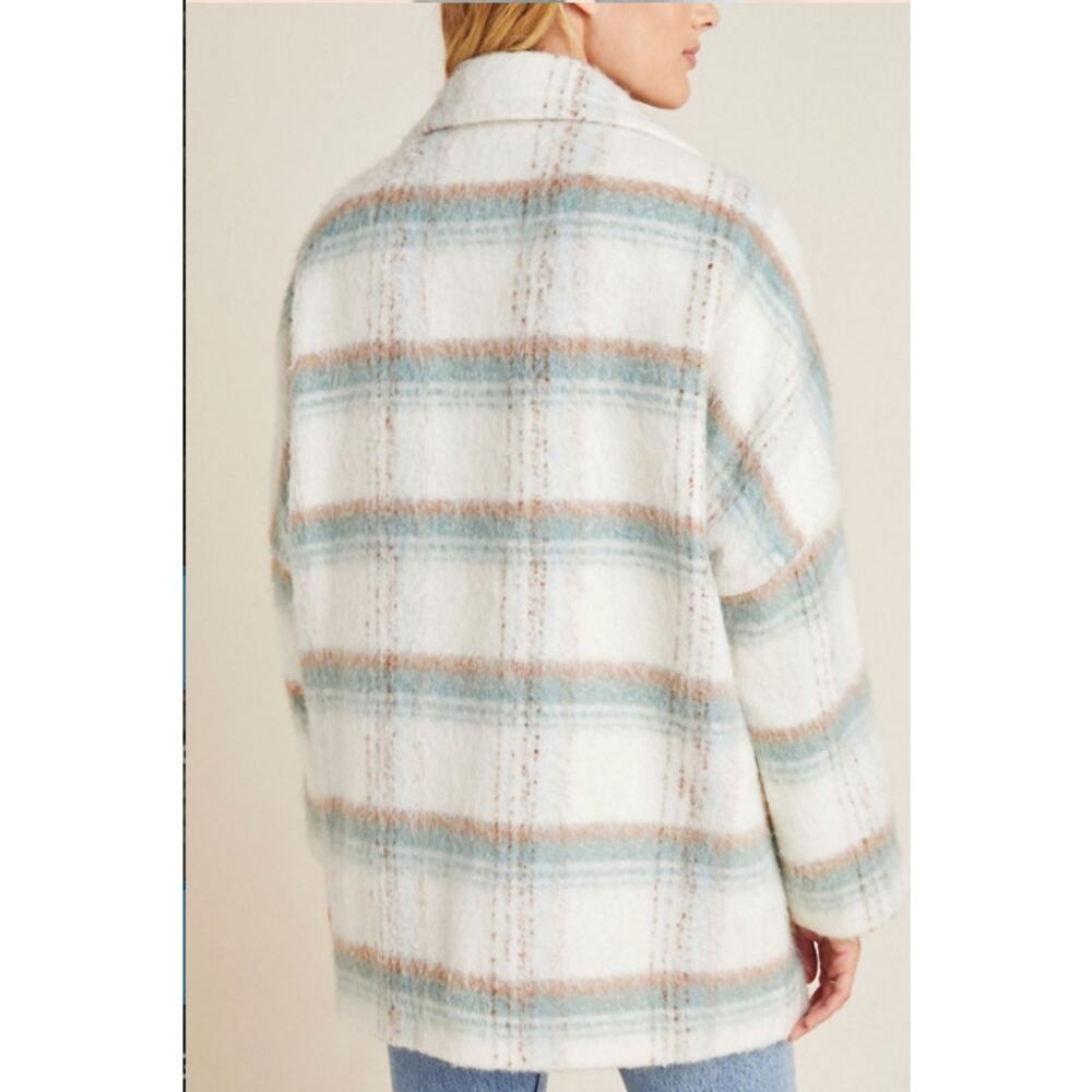 Anthropologie Elsa Plaid Coat View 2